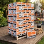 HEIZFUXX Nestro Hartholz M Holzbriketts 972 kg (81 x 12 kg) – Image 2