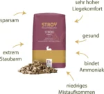 STROY Strohpellets Einstreu 975 kg (65 x 15 kg) – Image 4