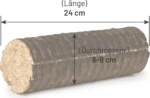 HEIZFUXX Nestro Hartholz M Holzbriketts 972 kg (81 x 12 kg) – Image 3