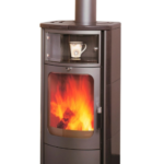 Hark Opera-B Kachel Kaminofen 7 kW Meteor-Schwarz