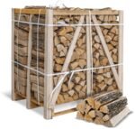 2x Paletten (Weißeiche + Buche/Hainbuche) – 50cm-Scheite