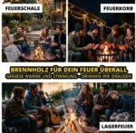 Neandertaler Feuer Hainbuchen-Kaminholz 25 cm – 500 kg auf Palette – Image 3