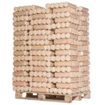 Verdichtetes Holz – 100 % Nadelholz – Palette mit 960 kg