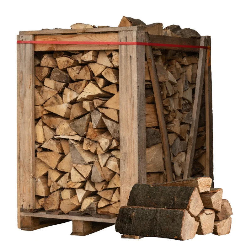 3529944845-1.webp 2x Paletten (Weißeiche + Buche/Hainbuche) – 25cm-Scheite – Bild 1
