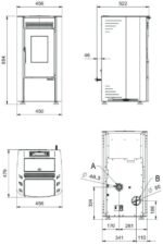 La Nordica Extraflame Ketty 5.0 6,5 kW Weiß – Kompakter Pelletofen mit hoher Effizienz – Bild 7