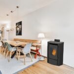 Sannover Anita 7,6 kW Schwarz – Programmierbarer Pelletofen mit hoher Effizienz – Bild 2